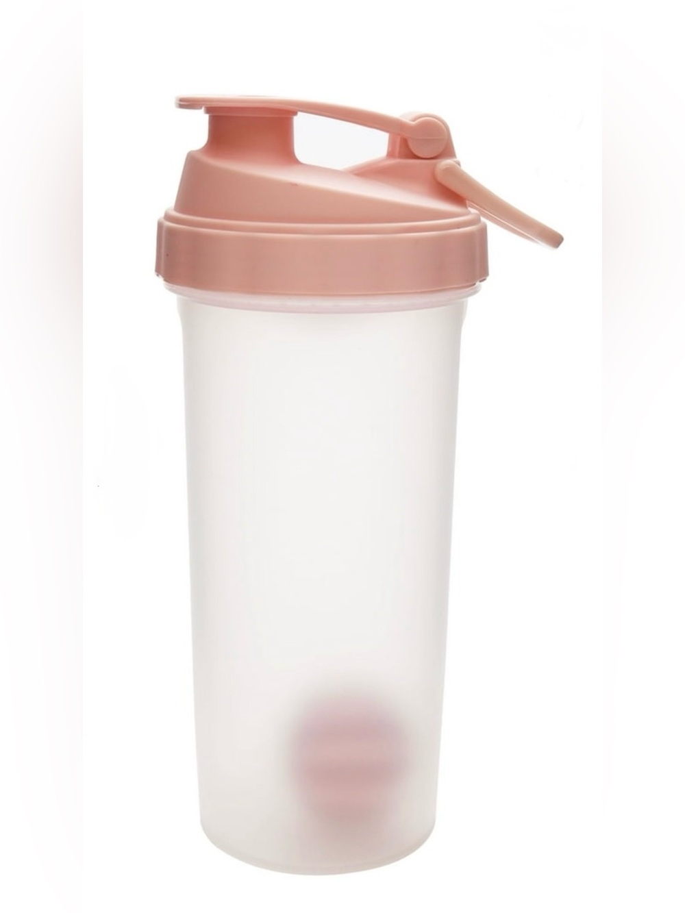 Mainstay Pink Protein Shaker Bottle - Plastic 32 oz